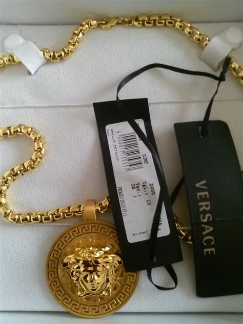 versace chain couture|authentic versace jewelry.